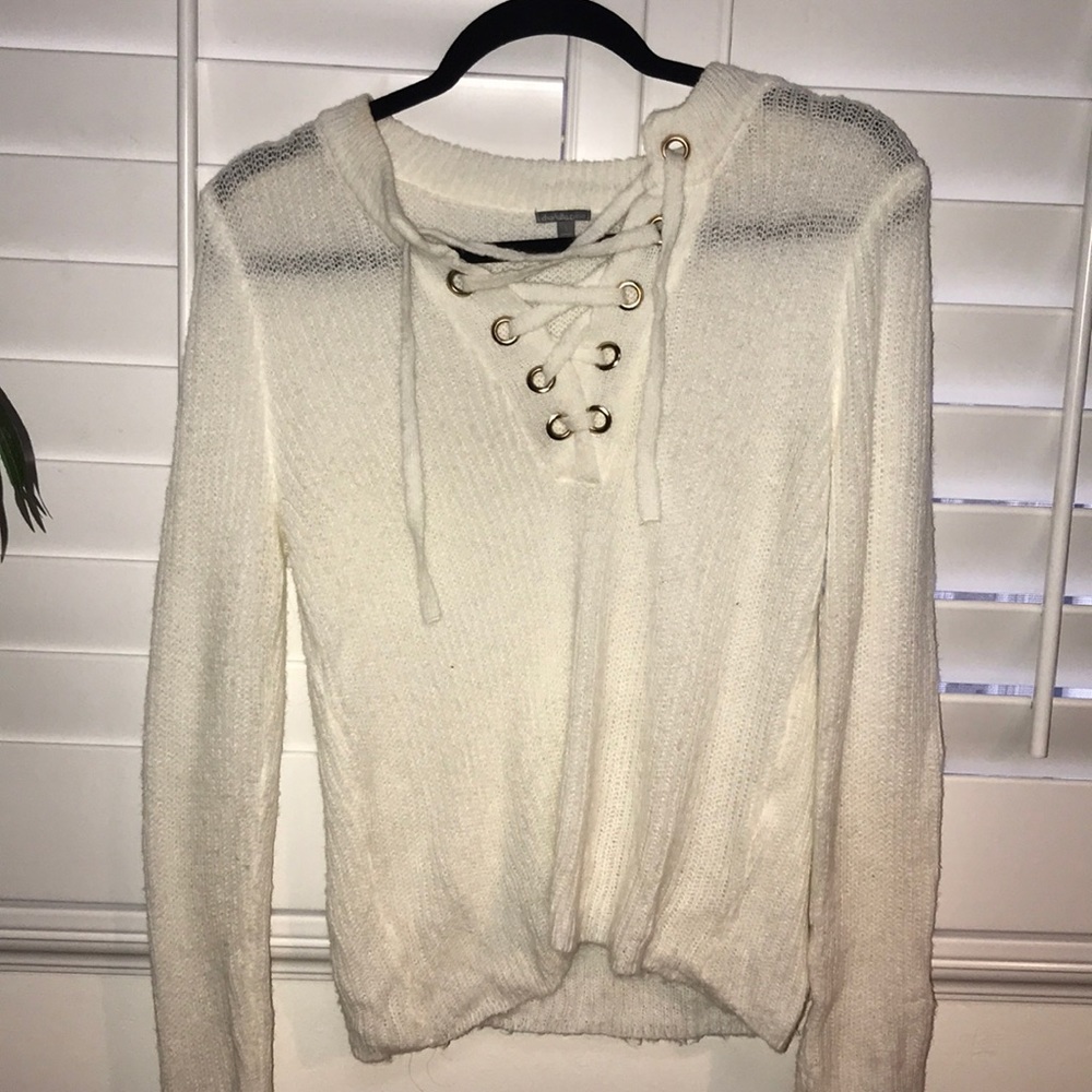 White sweater